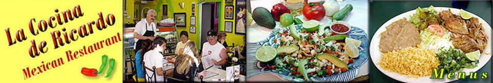 Eating at La Cocina de Ricardo restaurant in Lake Forest, CA.
